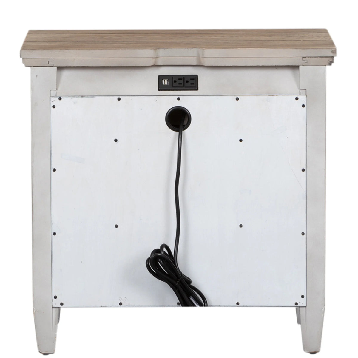 1 Drawer Night Stand with Charging Station Z7659