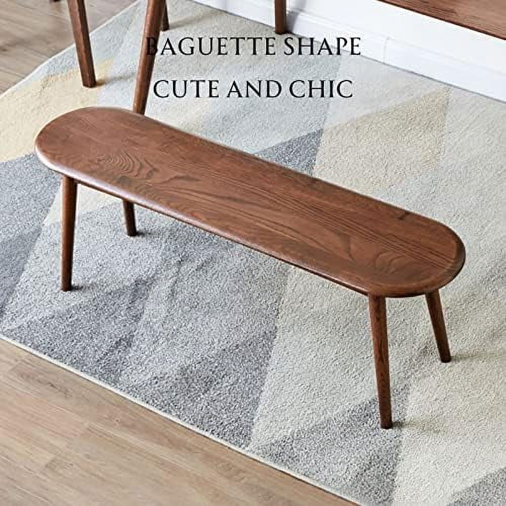 Solid Oak Wood Bench 47.24inch N47250