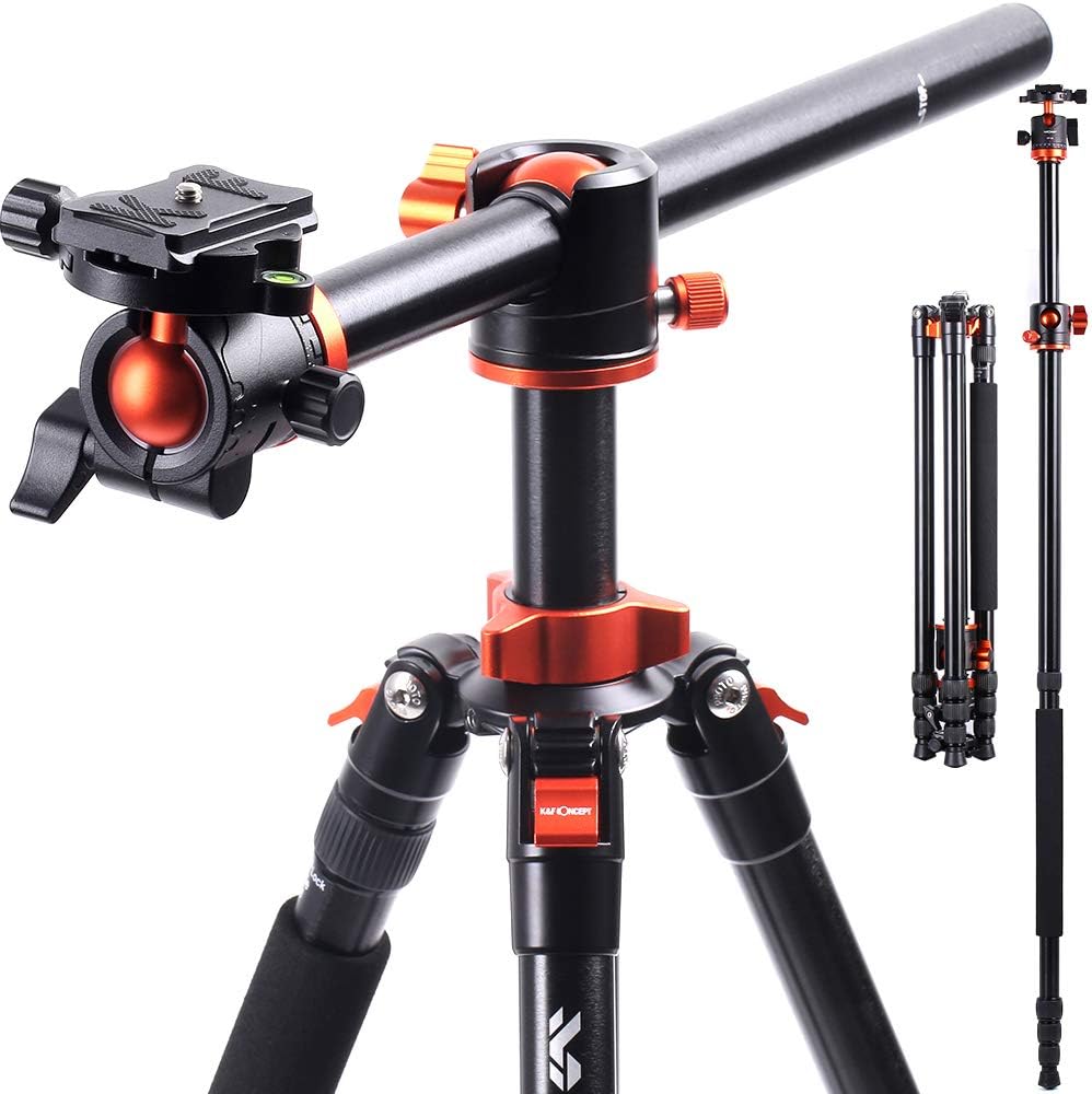 94 Inch 4 Section Aluminium Camera Tripod with 360 Degree Ball Head G479760
