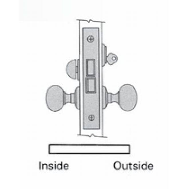 Left Hand Lever Mortise Lock O5615