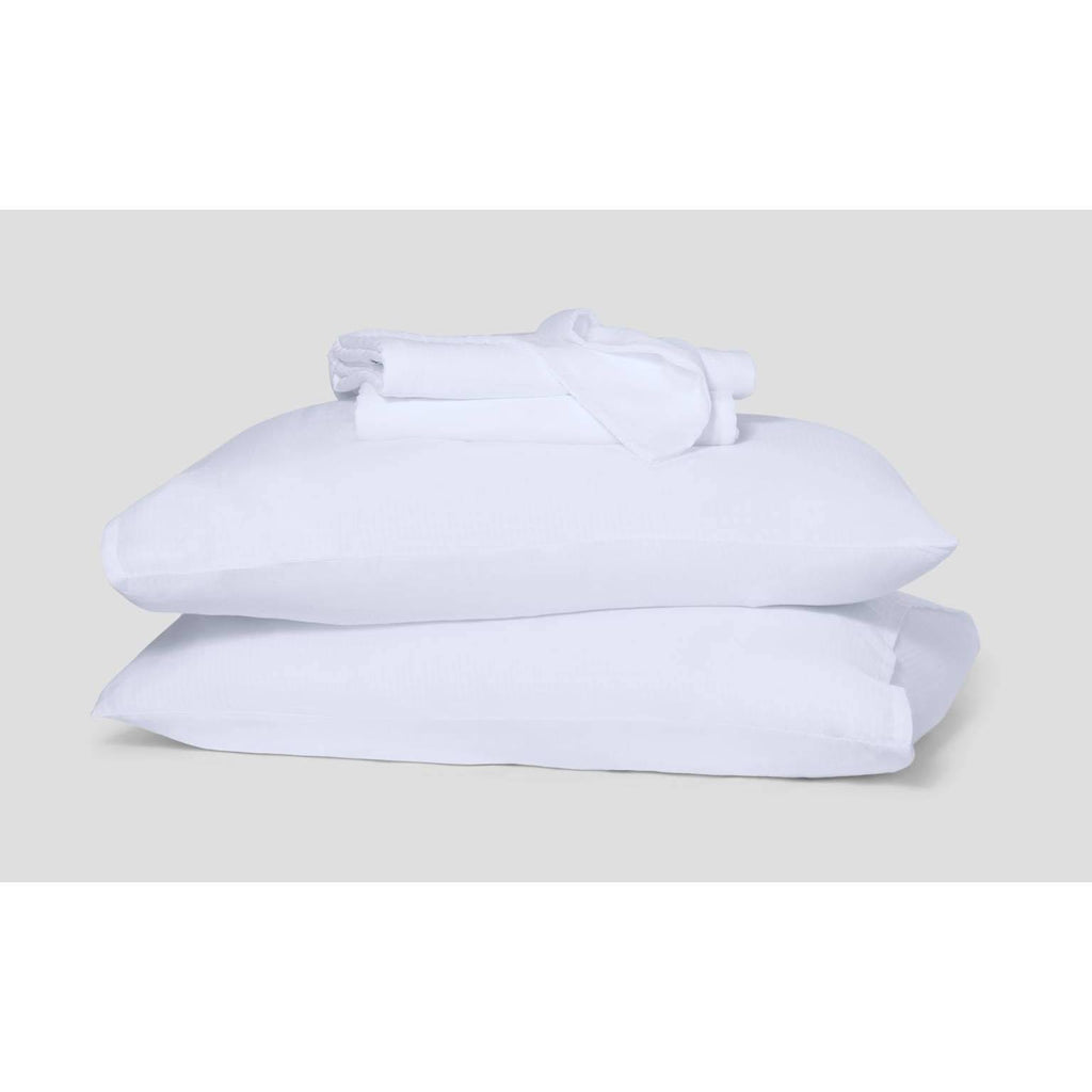 Twin XL White Sheet Set L9487