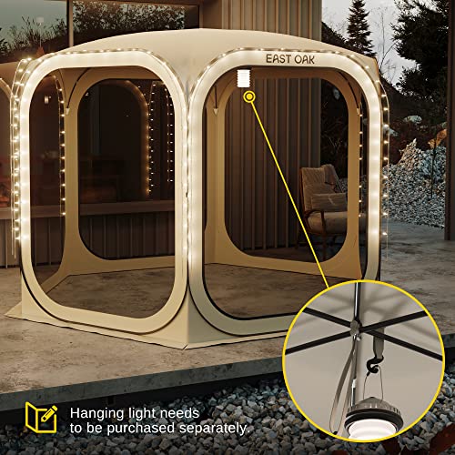 Pop-Up Screen House Tent 10 x 10 FT with Carry Bag F4357