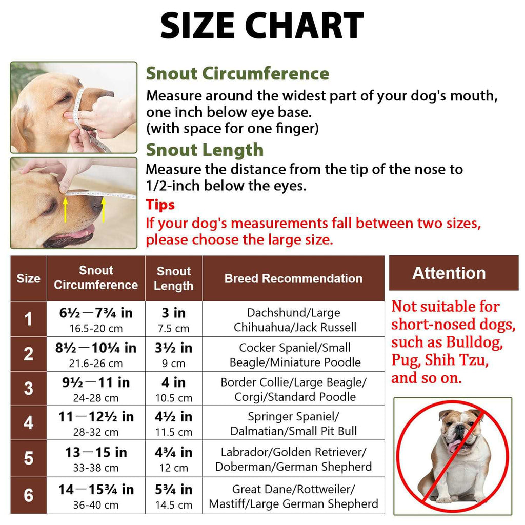 Breathable Silicone Dog Muzzle U166