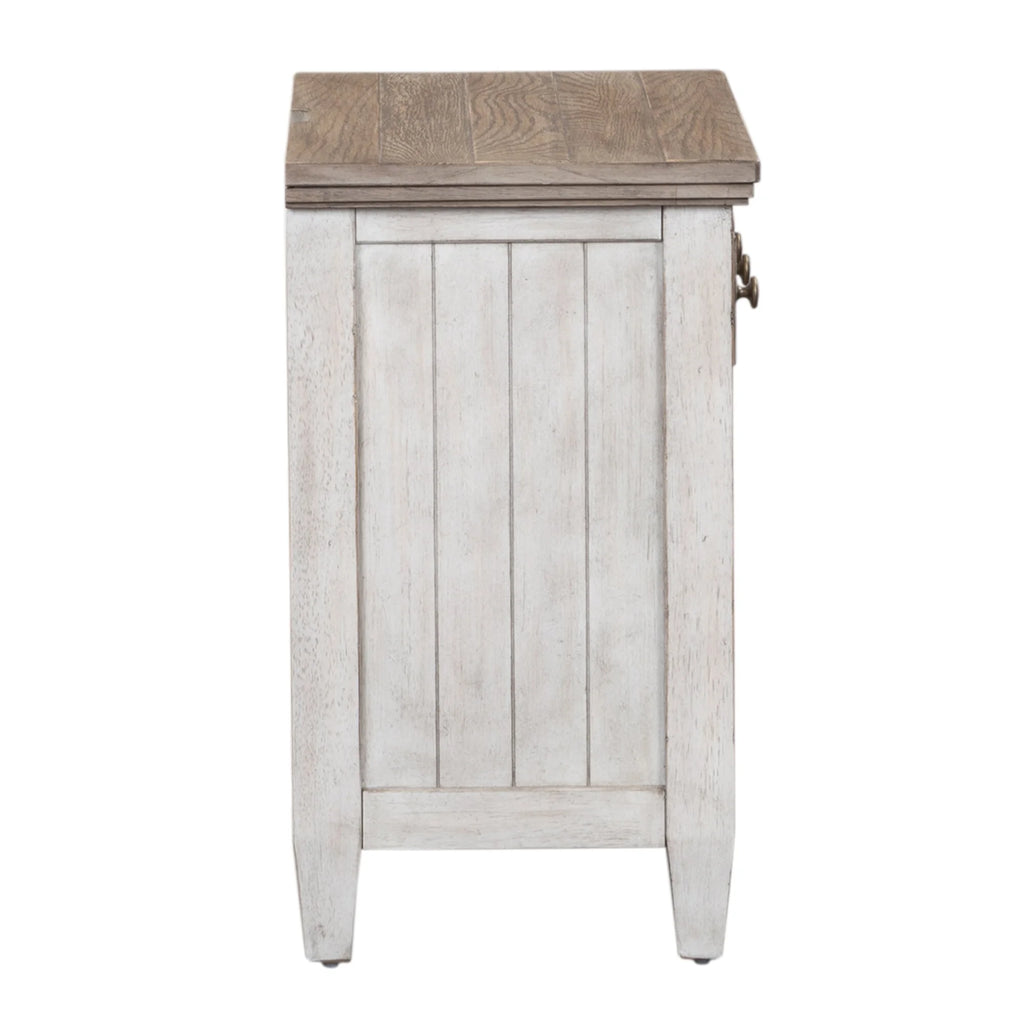 1 Drawer Night Stand with Charging Station Z7659