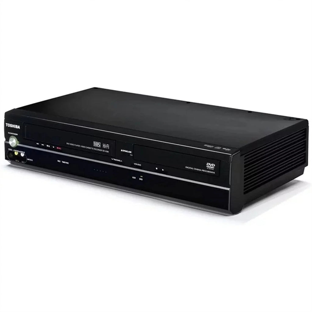 Black DVD & VCR Combo J670