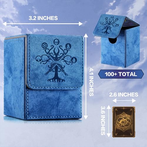 Red Trading Card Storage Box with 10 Dividers V70897