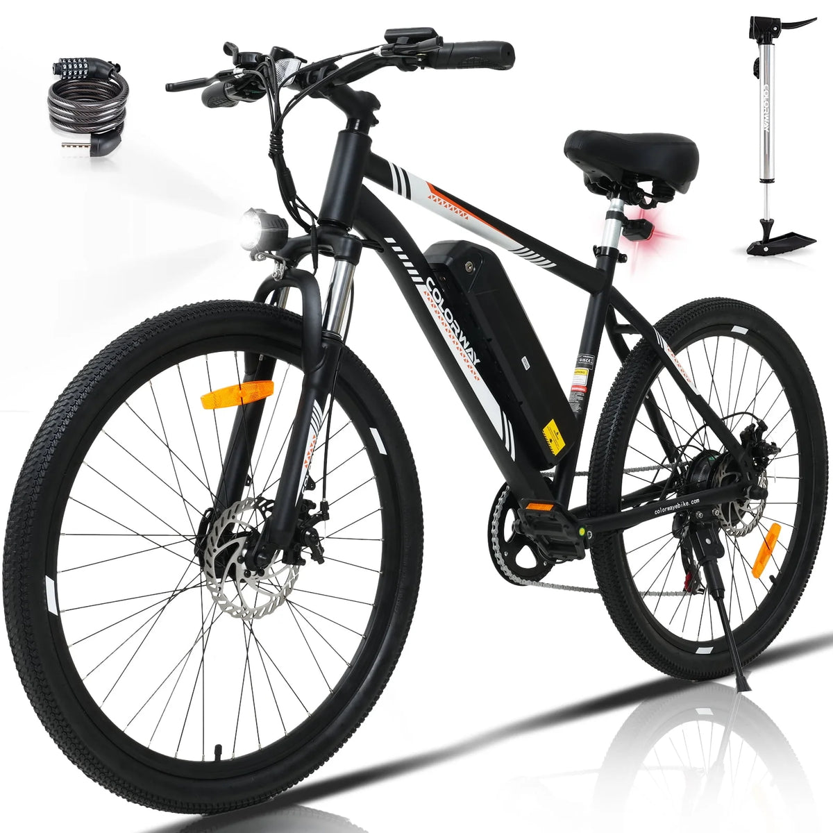 500W 36V 11.2AH Removable Battery Electric Bike V4575
