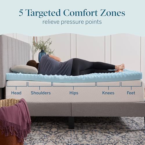 Gel Infused Memory Foam Mattress Topper Queen V850