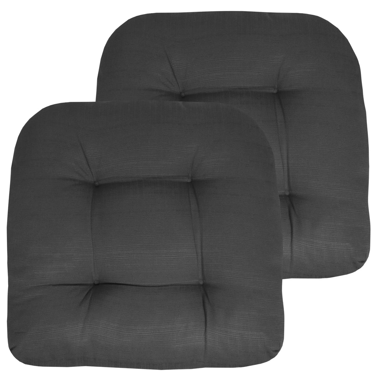 Red Square Chair Pad Outdoor Seating Cushion S52868
