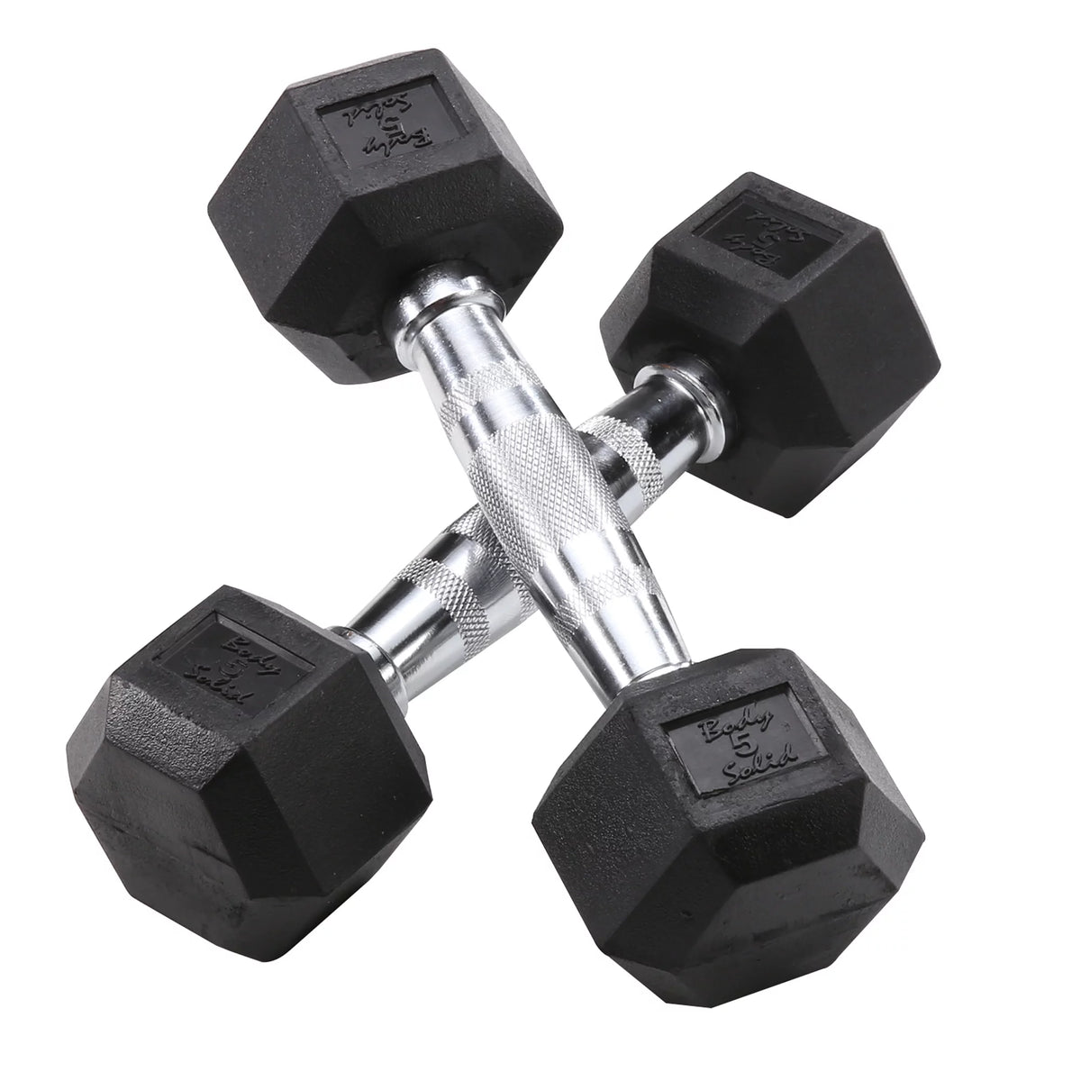 Dumbbell Rack with 5-25 lbs Rubber Dumbbell Set T919967