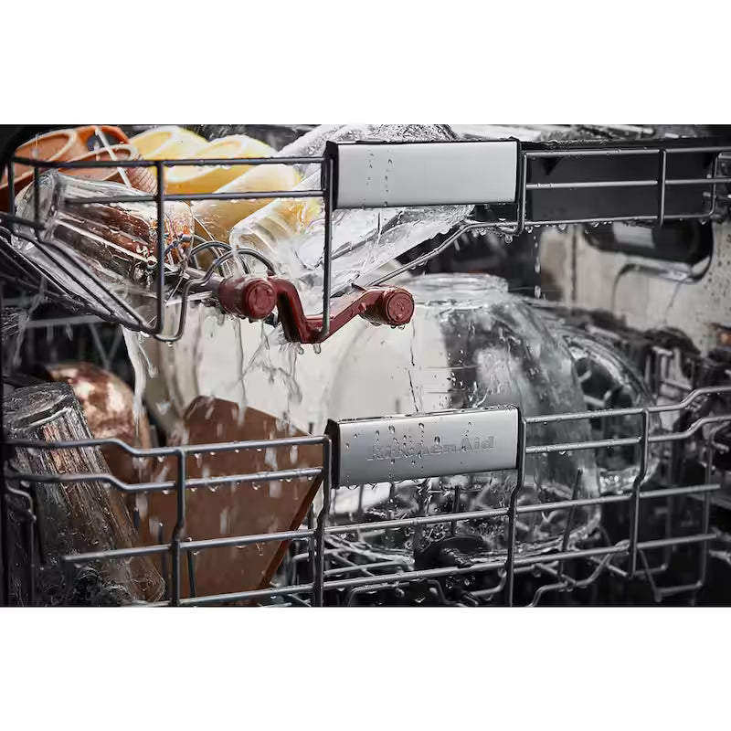 Black Stainless Built-in Dishwasher with Stainless Steel Tub V532