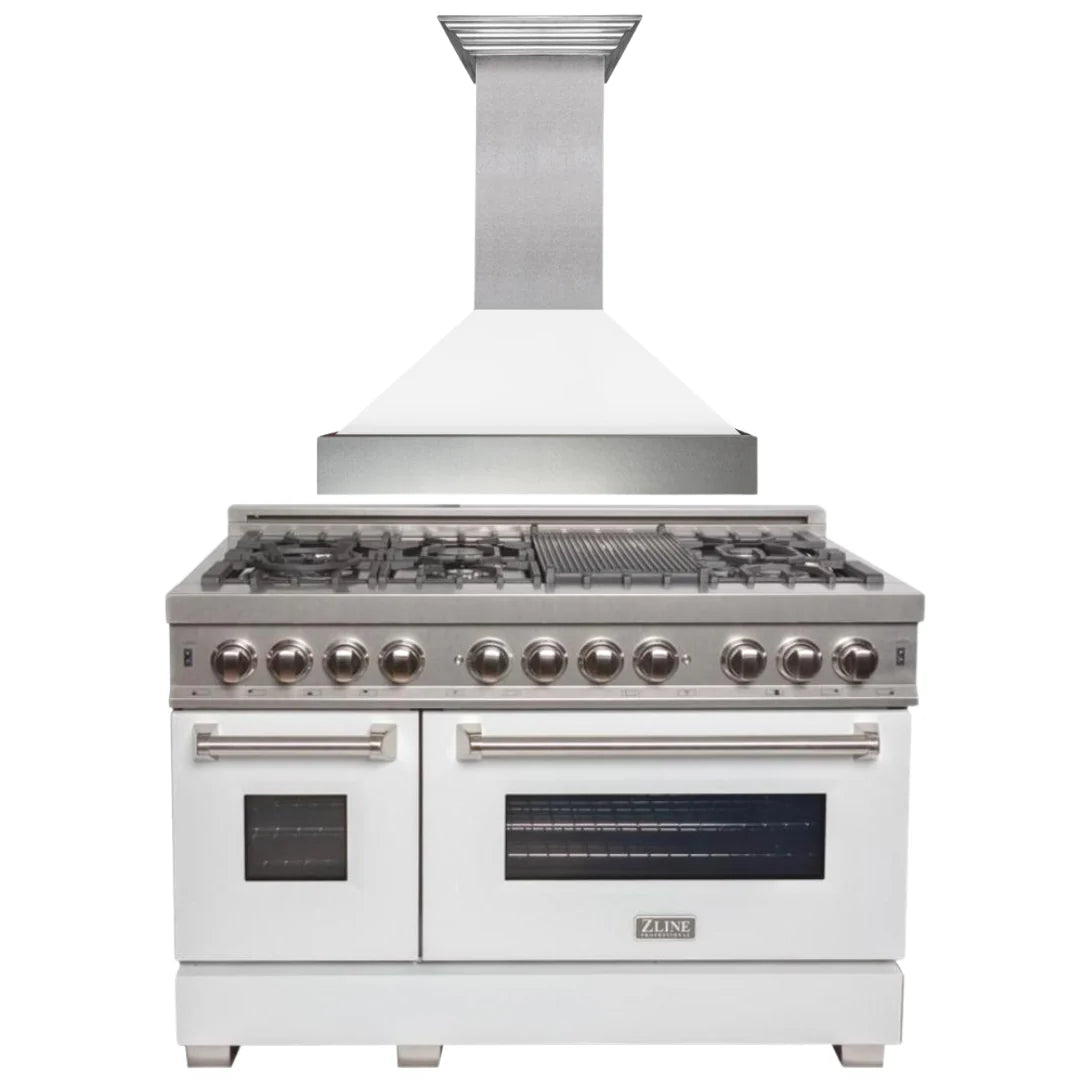 48 Dual Fuel Range and Range Hood Appliance Package I717