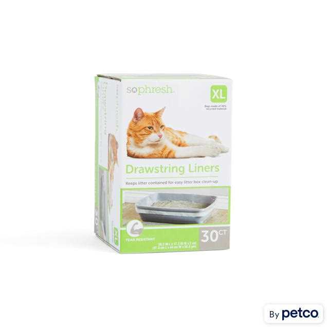 Drawstring Cat Litter Box Liners E9033
