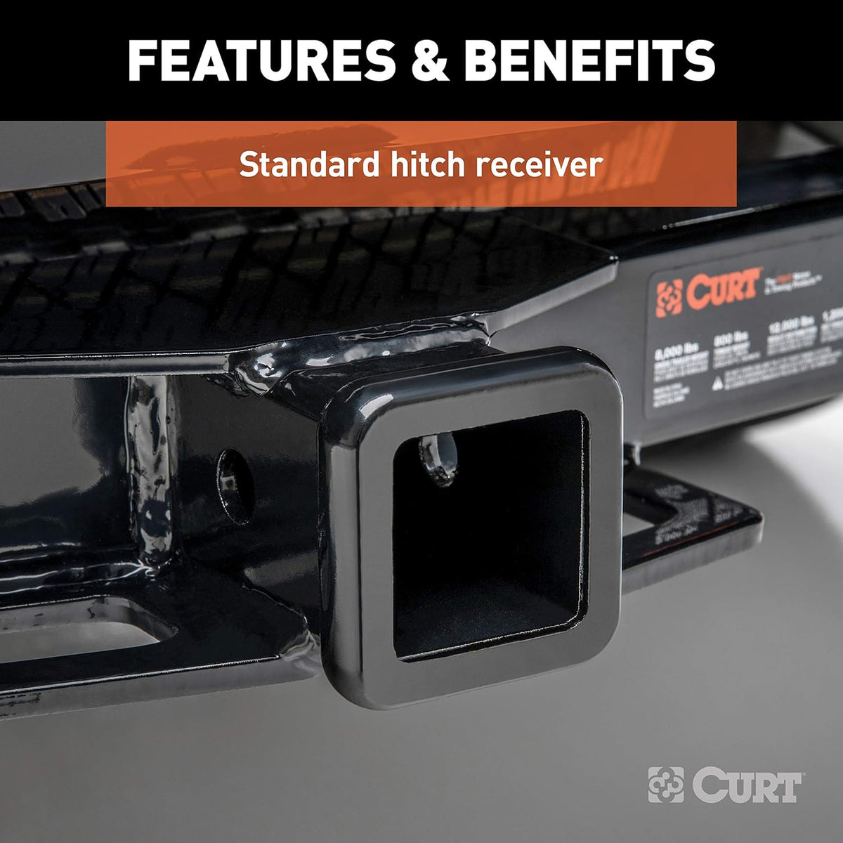 Class 3 Trailer Hitch with 2-Inch Receiver M36498