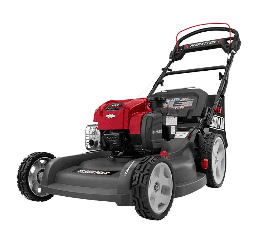 Black 21-inch 3-in-1 Self-Propelled Gas Mower A3703