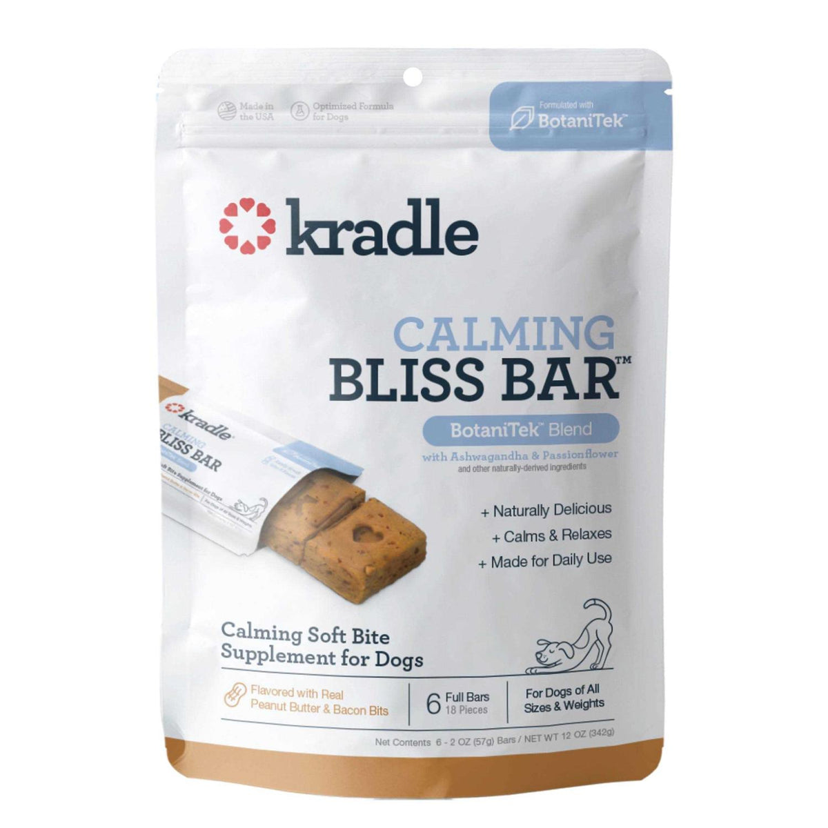 Peanut Butter Bacon Flavor Dog Bars X150130