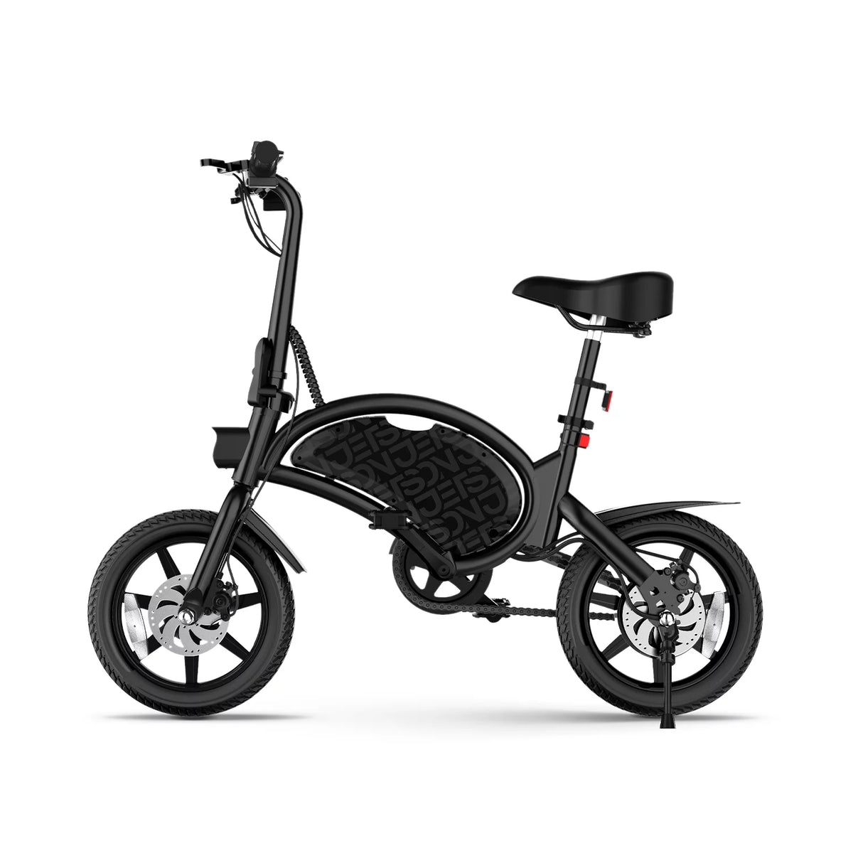 Folding Electric Bike, Black L61772
