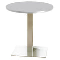 Round Stainless Steel Dining Height Table U34751