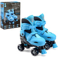 Blue Black Medium Quad Roller Skates P715