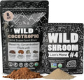 Organic Mushroom Cacao Mix 8oz & Lion's Mane Powder 4oz Bundle U247