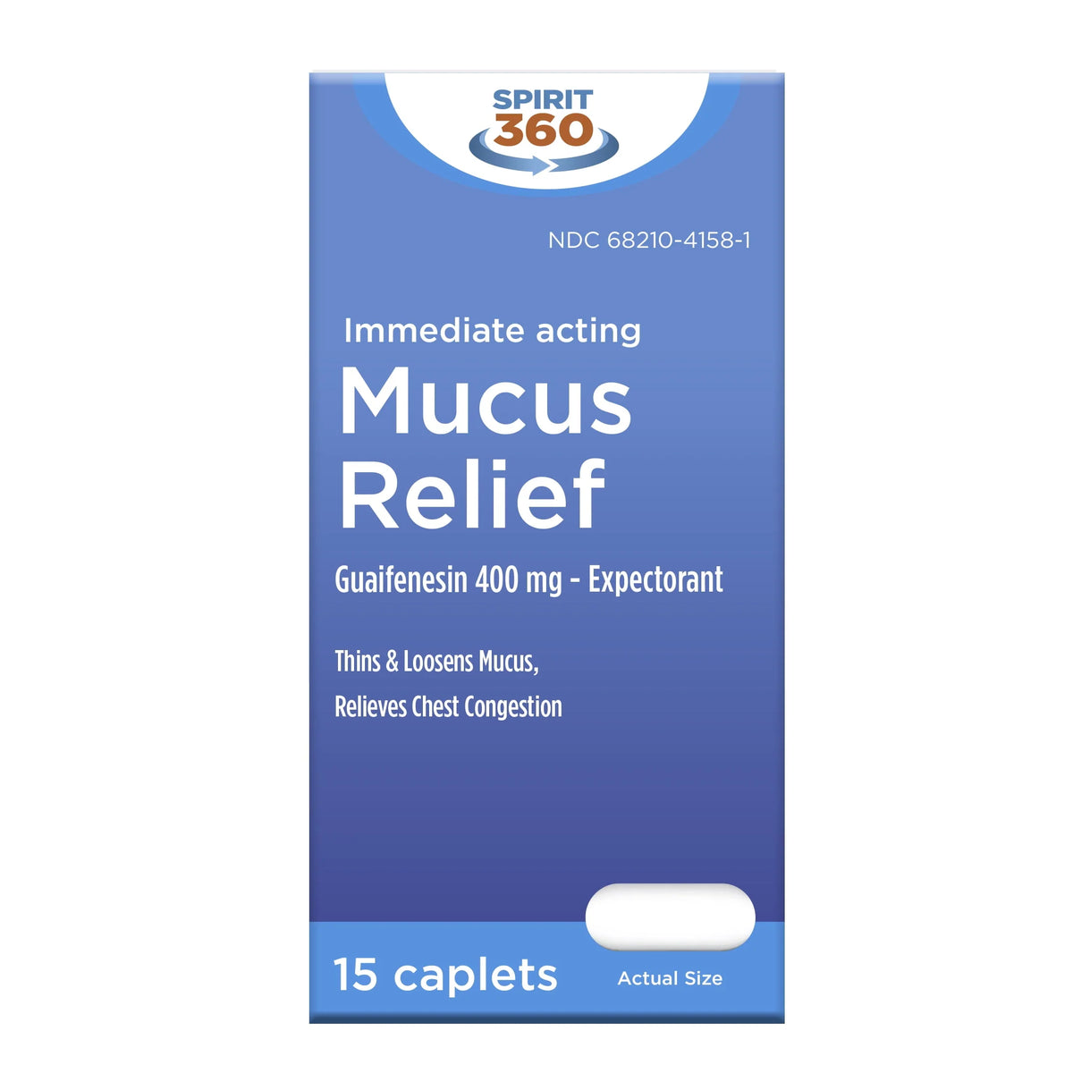 15 Caplets Mucus and Phlegm Relief Caplets C6832