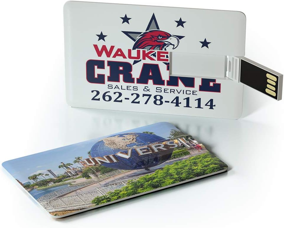 Custom Credit Card USB Flash Drive 512MB 100 Pack R5969