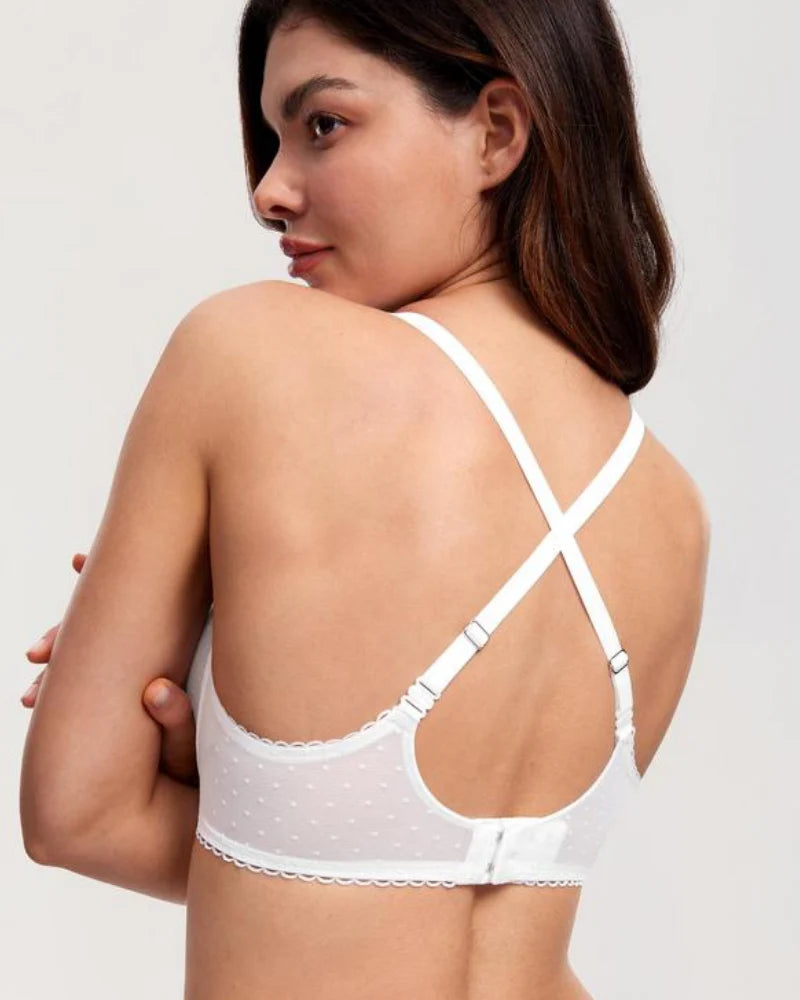 Women's Lace Balconette Bra I620