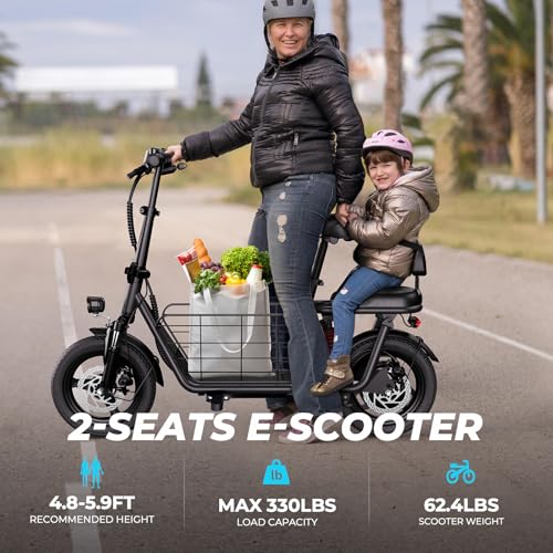 14” Tire 500W Electric Scooter with Seat Z81606