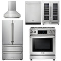 30 Gas Range, Range Hood, Refrigerator, Dishwasher, Wine Cooler I2654