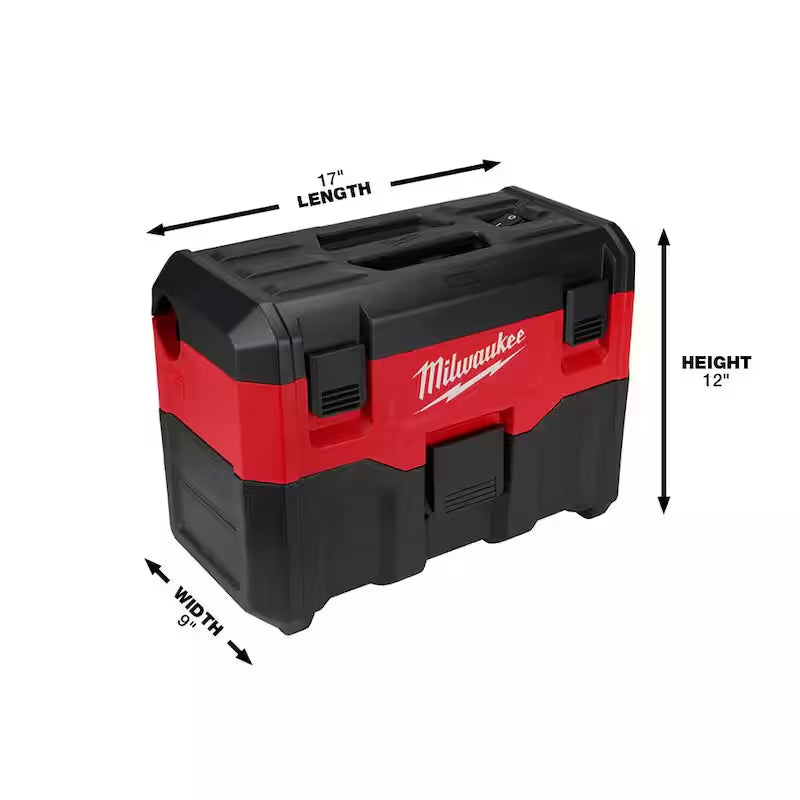 18-Volt 2 Gal. Cordless Wet/Dry Vacuum with 3.0 Ah Batteries F366