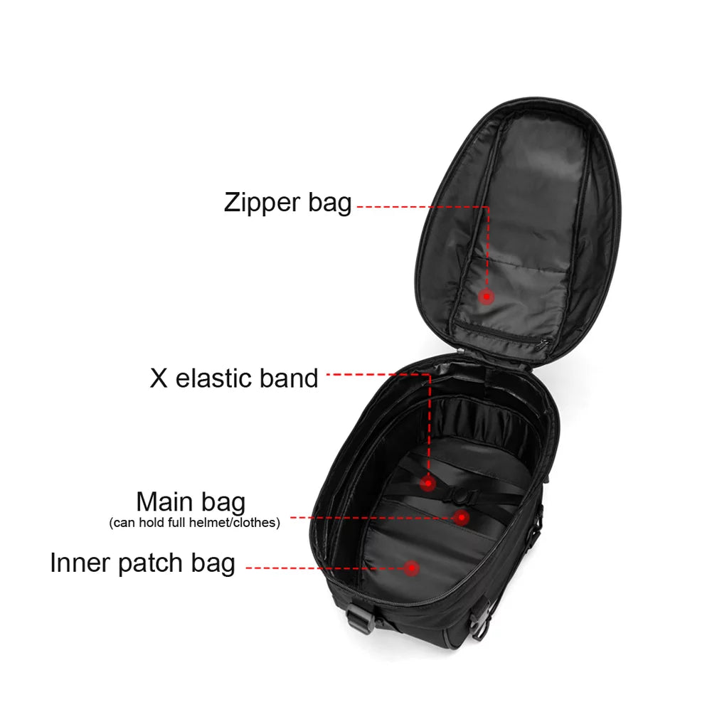 Waterproof Motorcycle Tail Bag 30L-40L Z99931