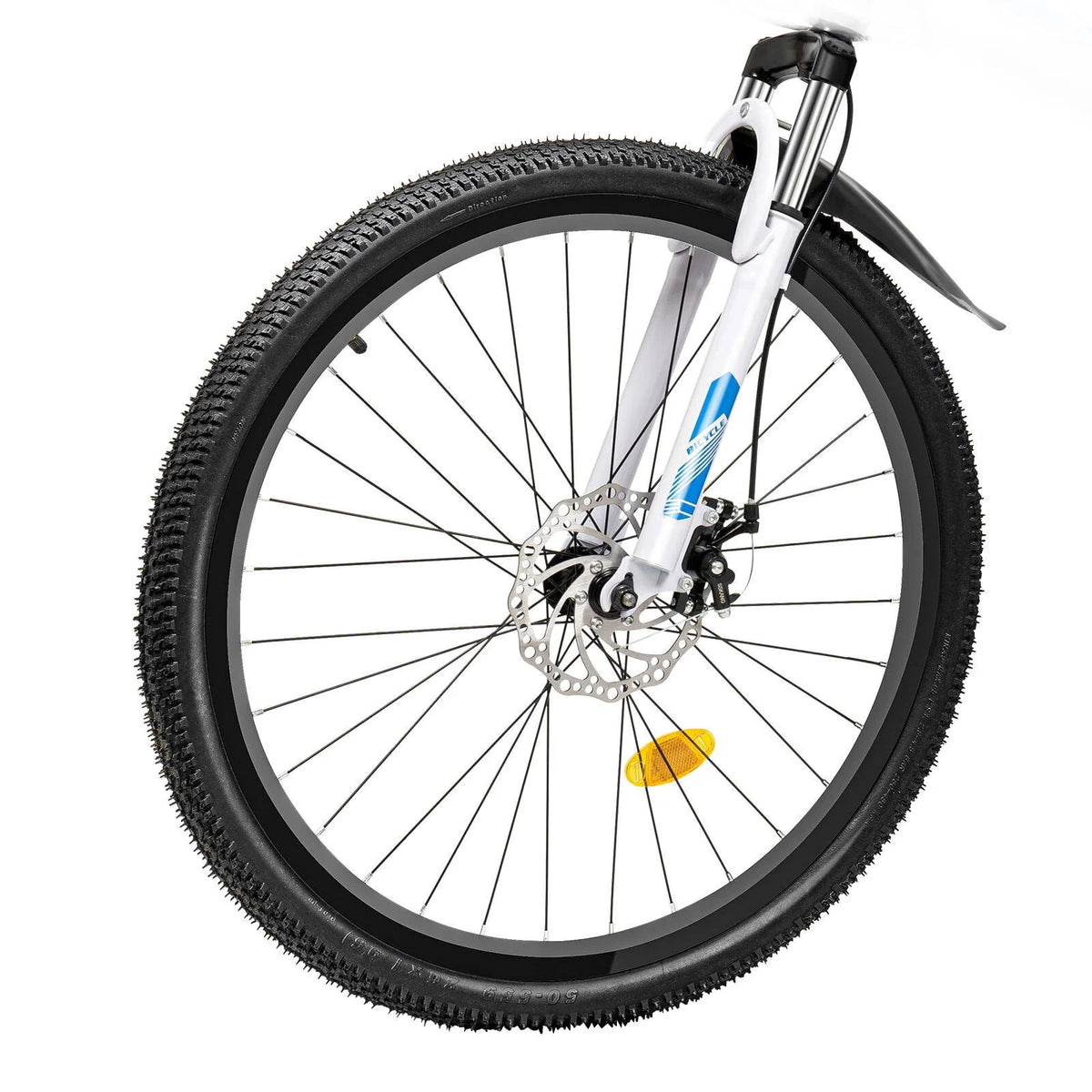 Folding Bike 21-speed Blue & White A867828