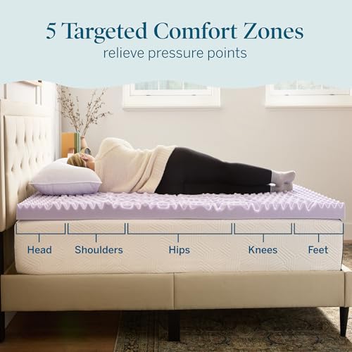 Gel Infused Memory Foam Mattress Topper Queen V850