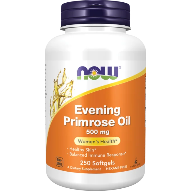 Evening Primrose Oil 500 mg 250 Softgels H128
