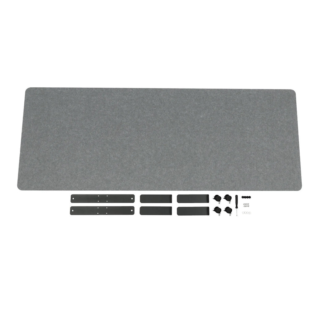 Freestanding Acoustic Room Divider with Lockable Wheels R831