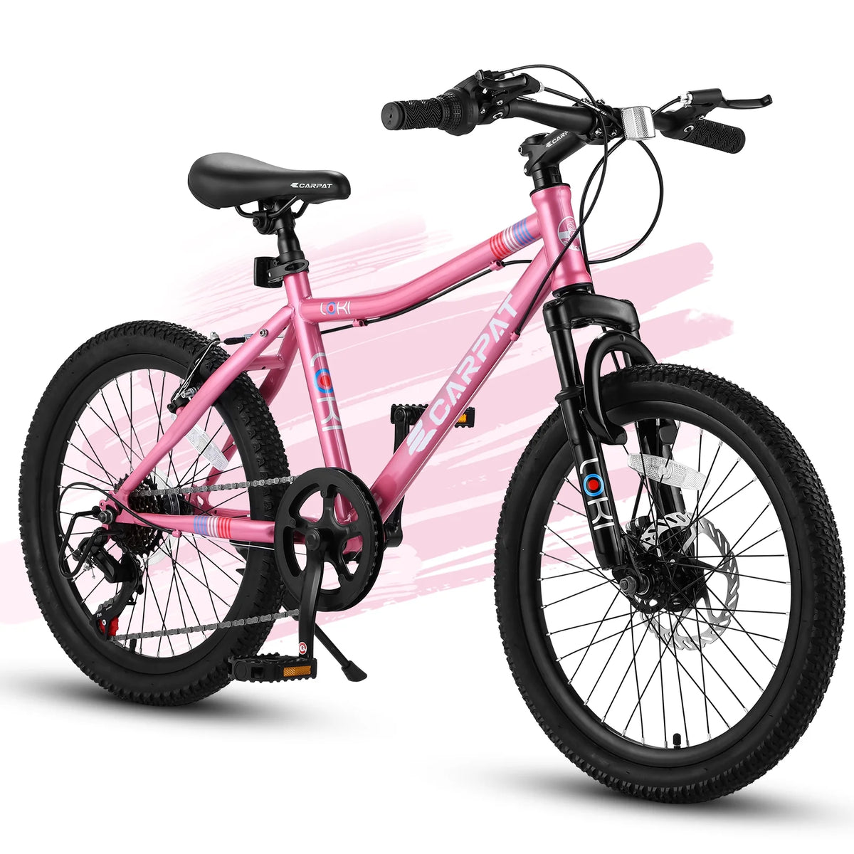 20 Carbon Steel 7-Speeds Kids Mountain Bike B261