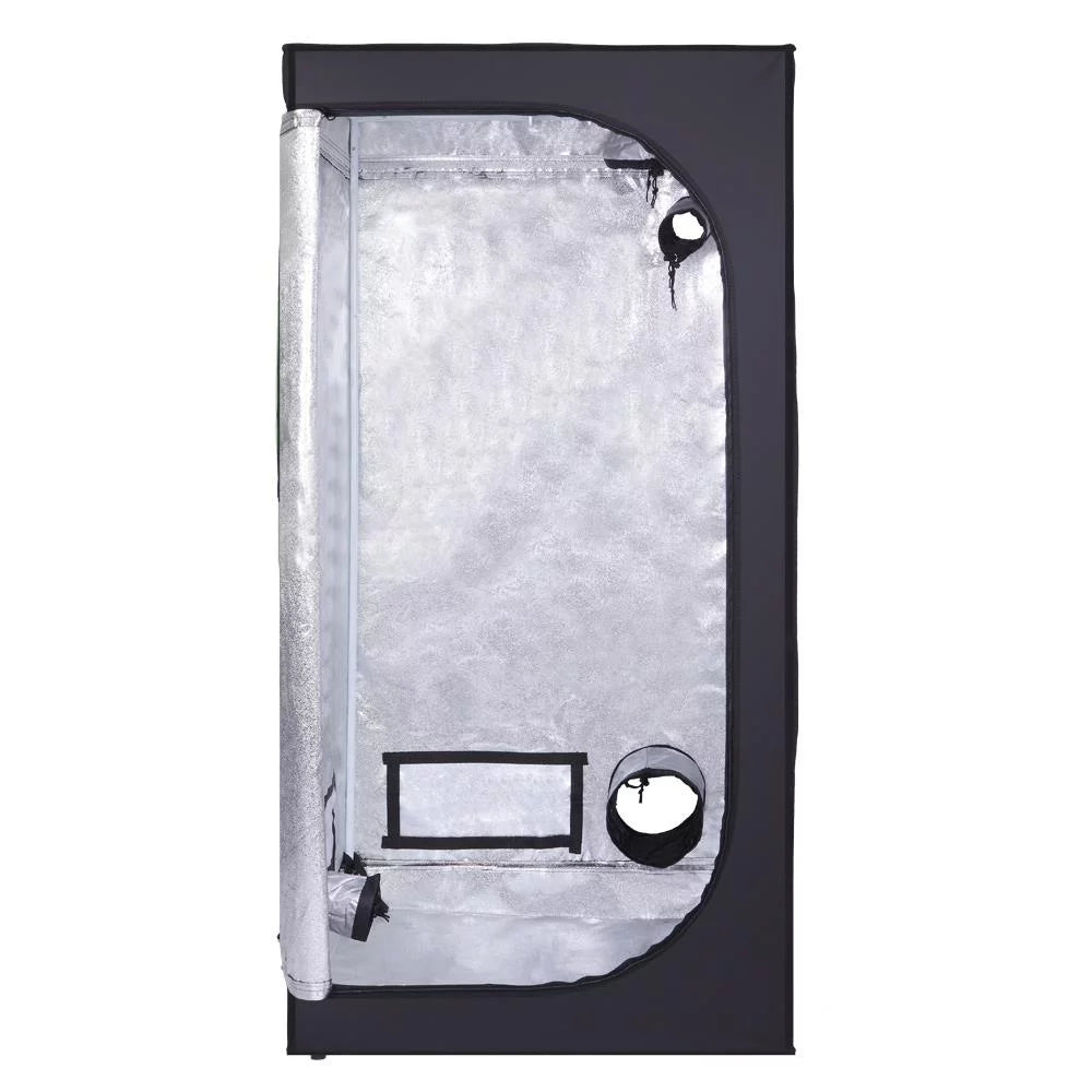 32"x32"x64" Hydroponic Grow Tent with Floor Tray Y43169