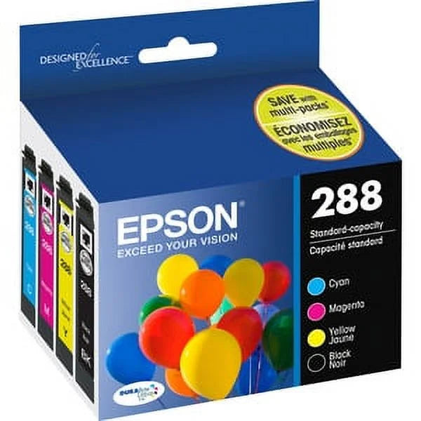 EPSON T288 DURABrite Ultra Ink Cartridge Combo Pack V1700