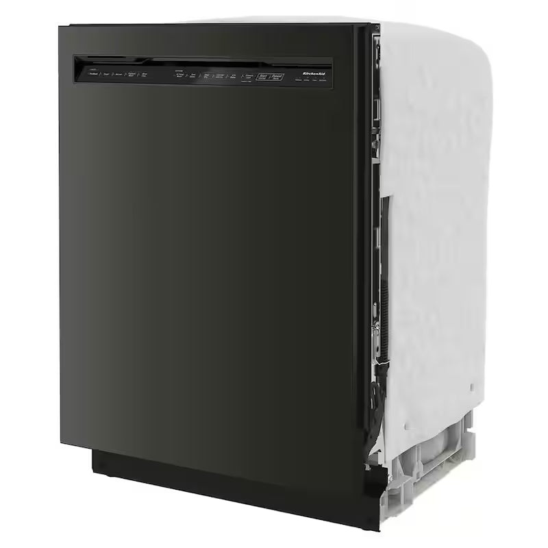 Black Stainless Built-in Dishwasher with Stainless Steel Tub V532