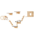 Wall Mounted Cat Shelves Set of 6 T968