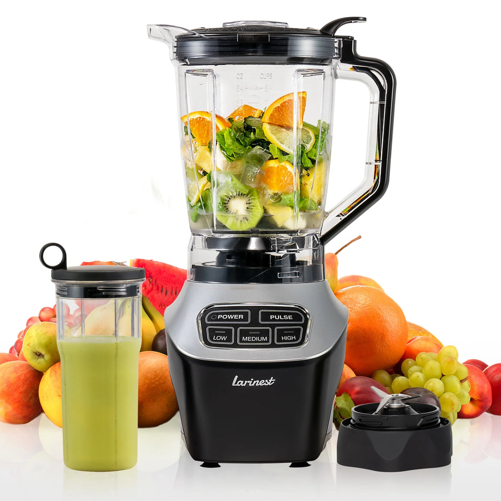 64oz Countertop and Personal Blender, 3 Speeds Pulse, Black T3974