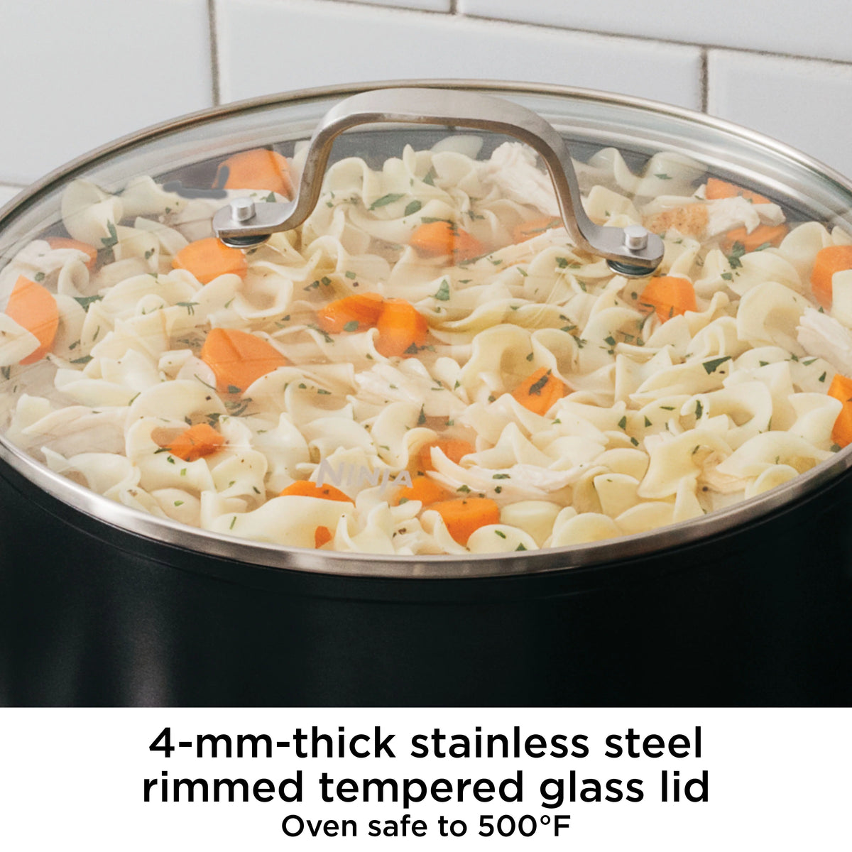 8-Quart Stock Pot with Glass Lid K815960