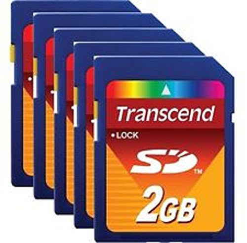 2 GB SD Flash Memory Card Q50317