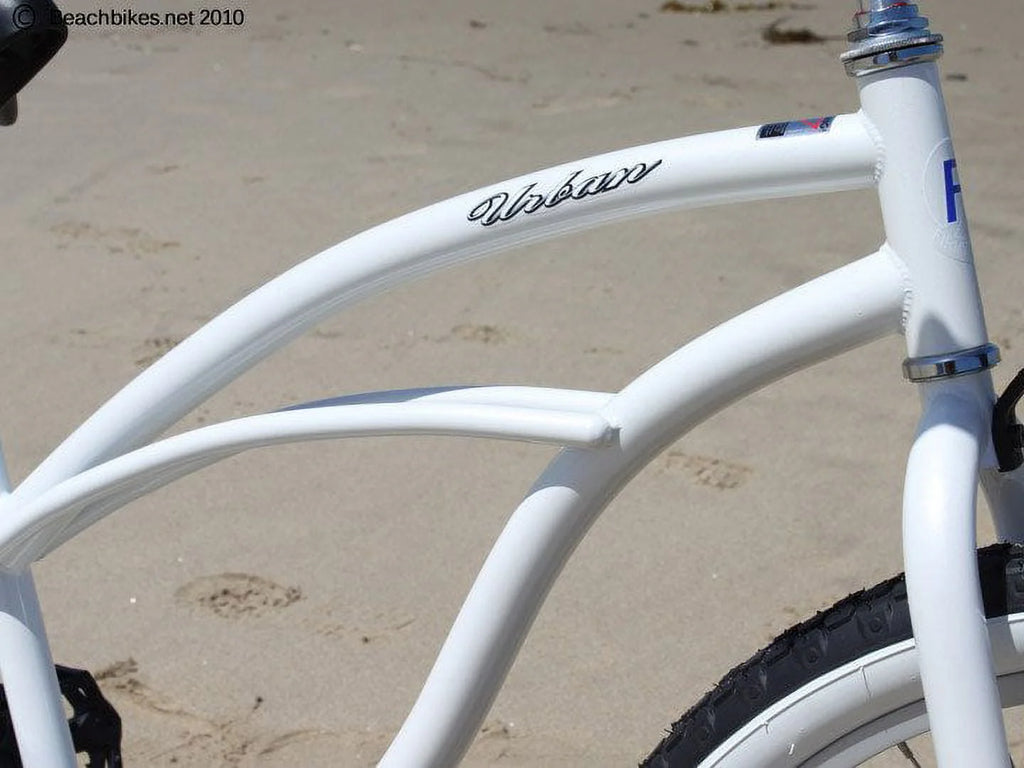 Women's Single Speed 26 White/Pink O800663