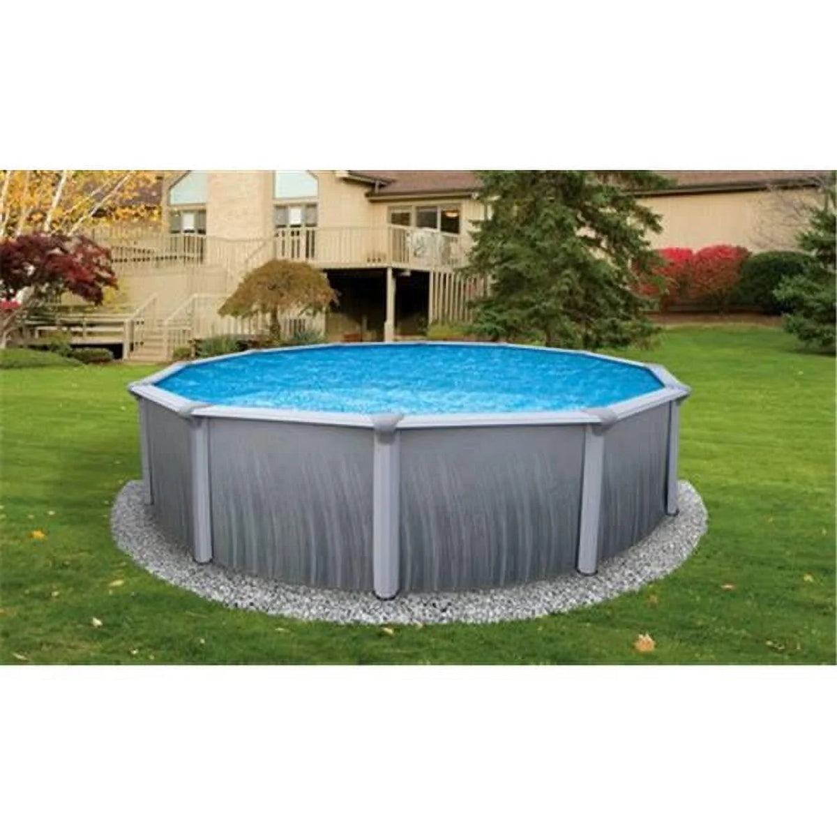 18' Round 52'' Above Ground Pool W746
