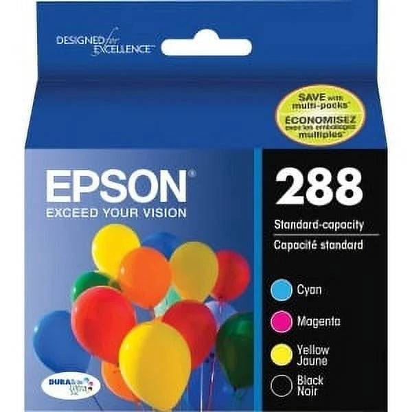 EPSON T288 DURABrite Ultra Ink Cartridge Combo Pack V1700