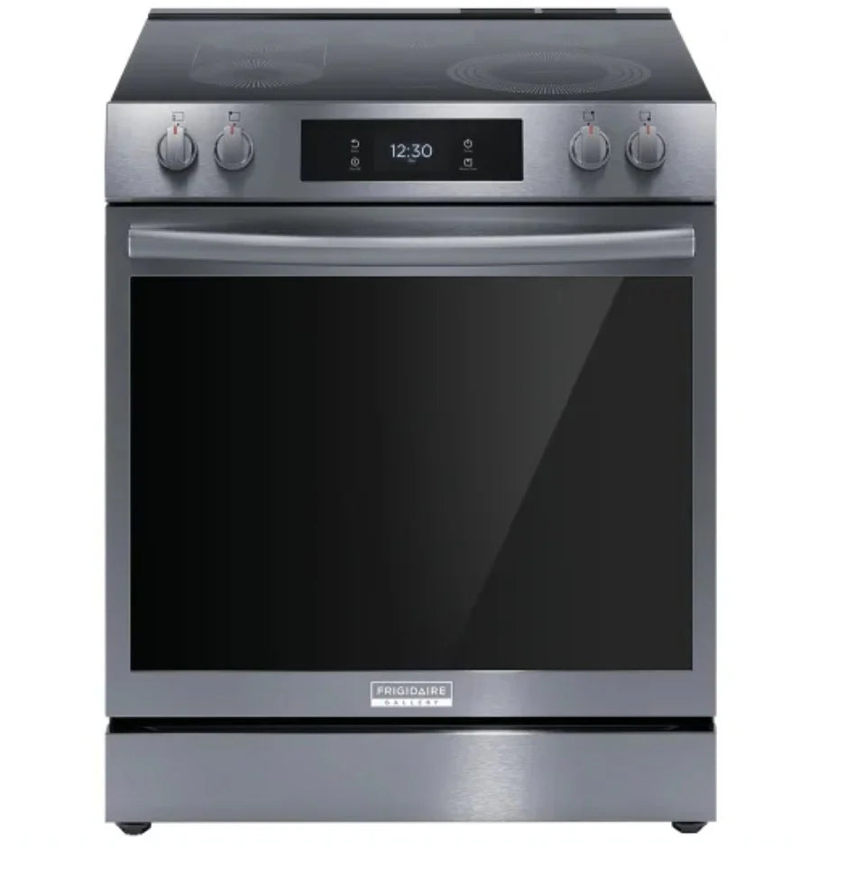 30 In 6.2 Cu Ft Electric Convection 5-Burner Range with Air Fry G20054