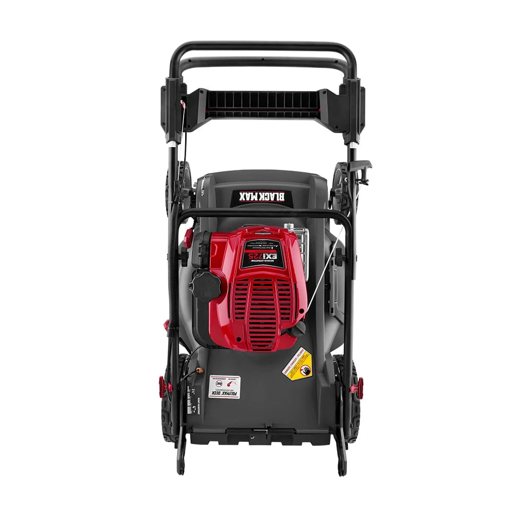 Black 21-inch 3-in-1 Self-Propelled Gas Mower A3703