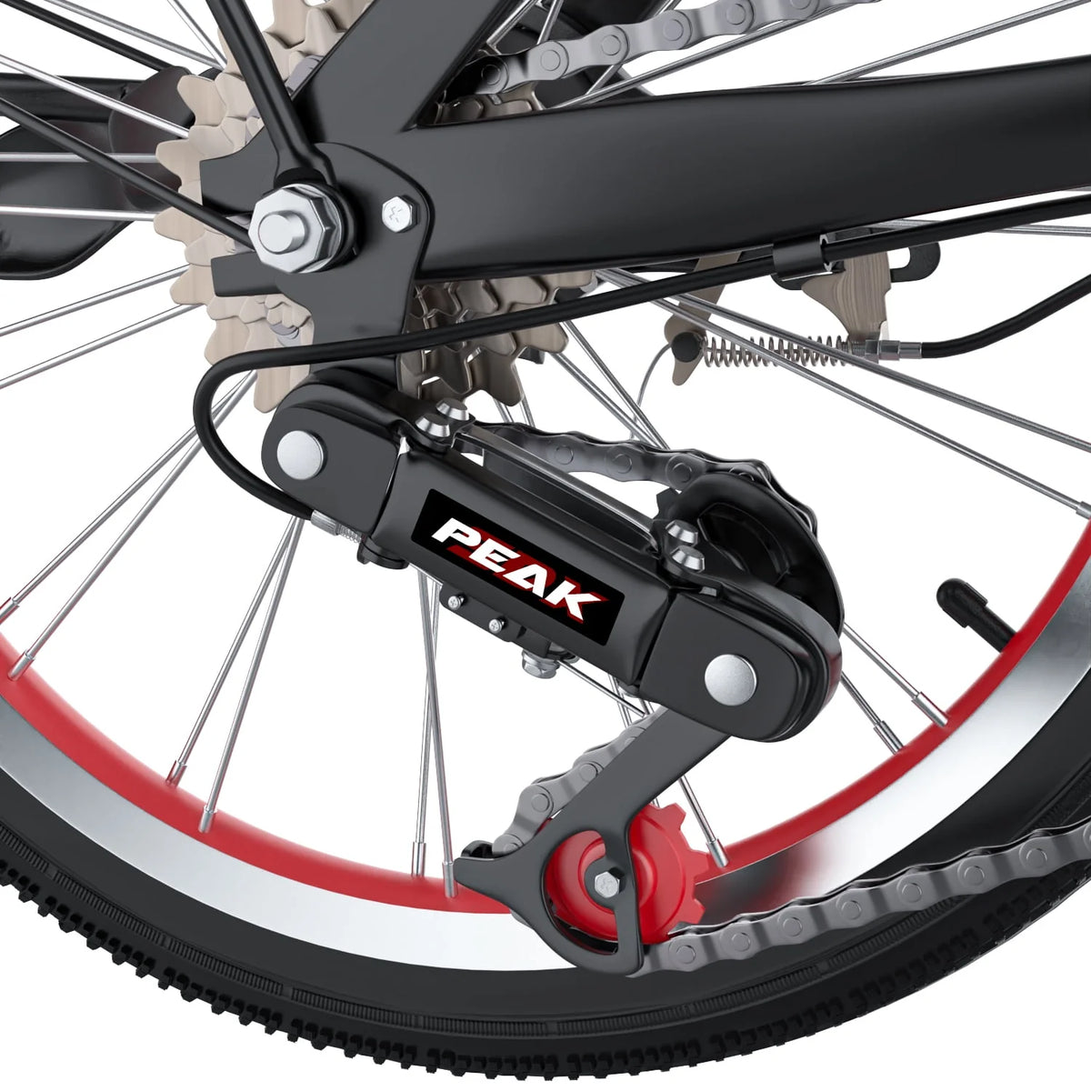 7 Speed Folding Bike with Carbon Steel Frame C642513
