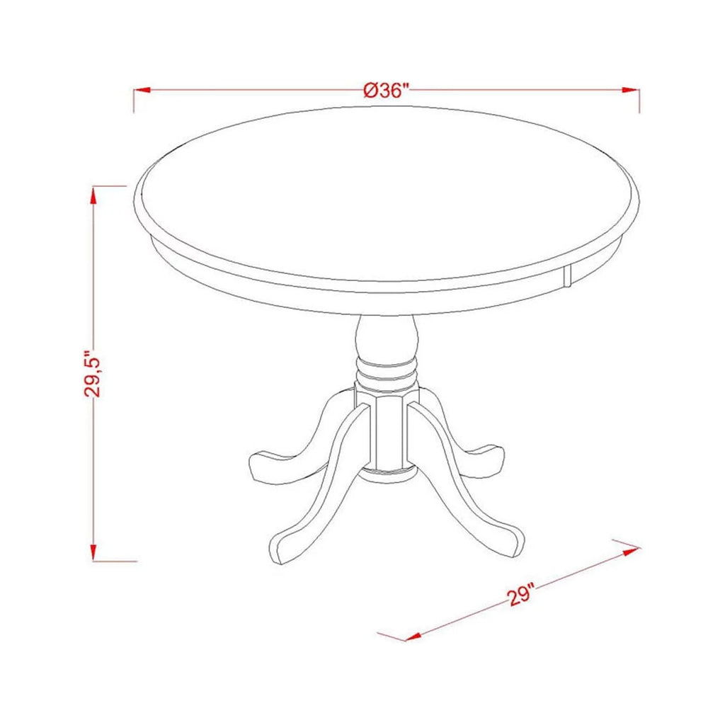 3 Piece Wood Dining Set V2104